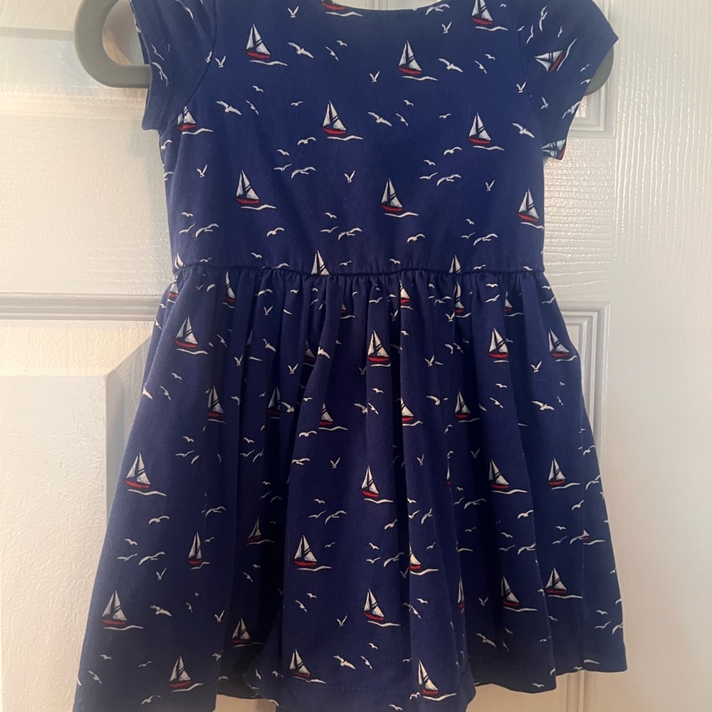 Ralph Lauren nautical Blue Kids Dress